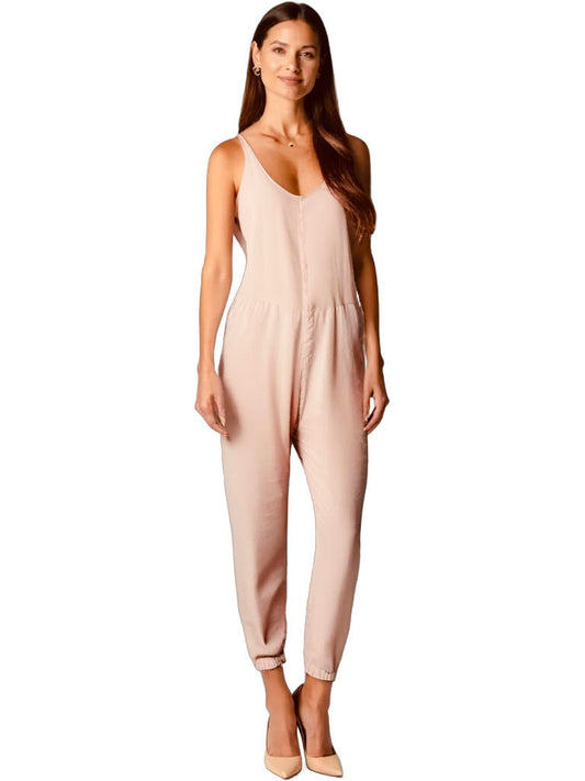 Maison de Monique - Jumpsuit Nude V-Neck